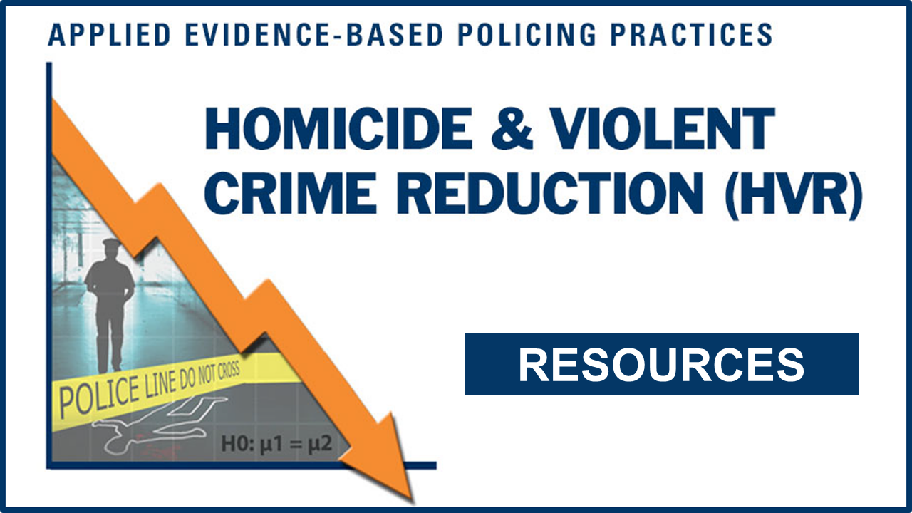 Image for Homicide &amp; Violence Reduction Resources