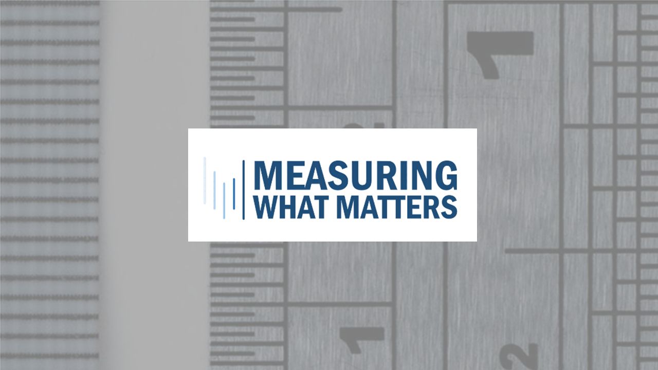 Image for Measuring What Matters e-Guide